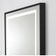 Зеркало 108,5x68,5 см BelBagno Kraft SPC-KRAFT-1085-685-TCH-WARM-NERO
