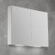 Зеркальный шкаф 80x70 см BelBagno SPC-2A-DL-BL-800