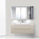 Зеркальный шкаф 120x70 см BelBagno SPC-3A-DL-BL-1200