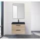 Зеркало 60x80 см BelBagno SPC-AL-600-800 Nero