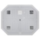 Зеркало 80x80 см BelBagno SPC-OTT-800-800-LED-TCH