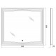 Зеркало 90x80 см BelBagno SPC-LNS-900-800-LED-TCH