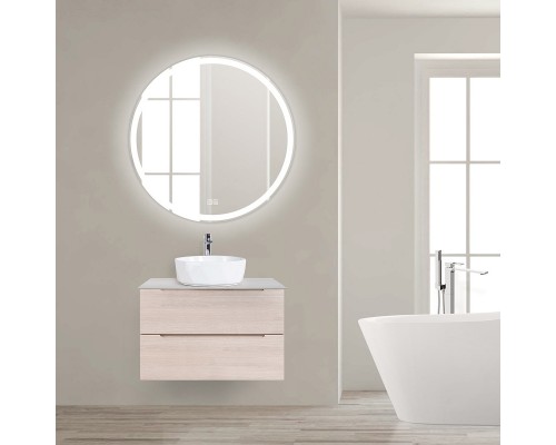 Зеркало 80x80 см BelBagno SPC-RNG-800-LED-TCH-WARM