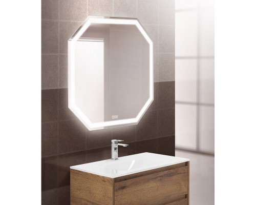 Зеркало 80x80 см BelBagno SPC-OTT-800-800-LED-TCH-WARM