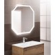 Зеркало 80x80 см BelBagno SPC-OTT-800-800-LED-TCH-WARM