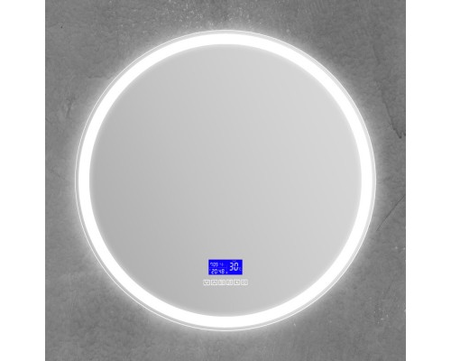 Зеркало 80x80 см BelBagno SPC-RNG-800-LED-TCH-RAD