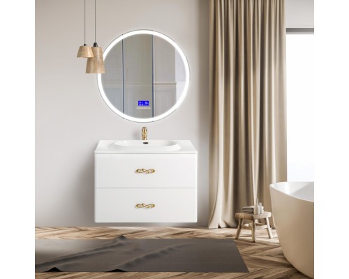 Зеркало 80x80 см BelBagno SPC-RNG-800-LED-TCH-RAD