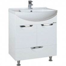 Тумба белый глянец 54 см Bellezza Альфа 4638808070015