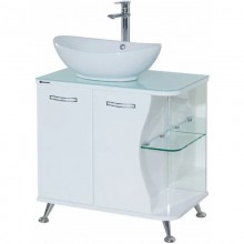 Тумба белый глянец 71 см Bellezza Рио 4633611242017