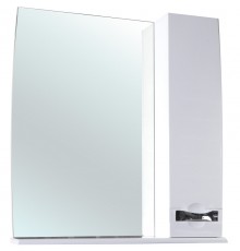 Зеркальный шкаф 65x87 см белый глянец R Bellezza Абрис 4619710001014