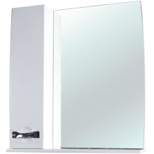 Зеркальный шкаф 65x87 см белый глянец L Bellezza Абрис 4619710002011