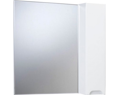 Зеркальный шкаф 80x80 см белый глянец R Bellezza Андрэа 4619013001018