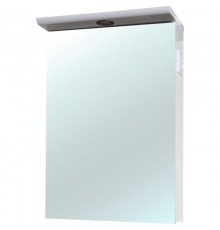 Зеркальный шкаф 50x80 см белый глянец L/R Bellezza Анкона 4619606040011