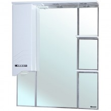 Зеркальный шкаф 82,5x100,1 см белый глянец L Bellezza Дрея 4611314002015