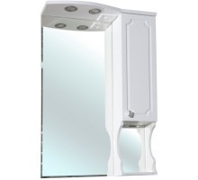 Зеркальный шкаф 65x100,3 см белый глянец R Bellezza Кантри 4619910001012