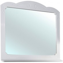 Зеркало 85x95 см белый глянец Bellezza Кантри 4619914000011