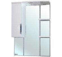 Зеркальный шкаф 82,5x100 см белый глянец L Bellezza Лагуна 4612114002014