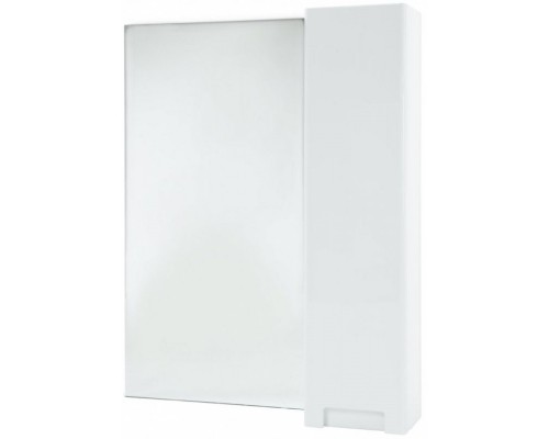 Зеркальный шкаф 68x80 см белый глянец R Bellezza Пегас 4610411001013