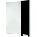 Зеркальный шкаф 68x80 см черный глянец/белый глянец R Bellezza Пегас 4610411001044