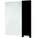 Зеркальный шкаф 78x80 см черный глянец/белый глянец R Bellezza Пегас 4610413001042