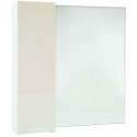 Зеркальный шкаф 88x80 см бежевый глянец/белый глянец L Bellezza Пегас 4610415002078