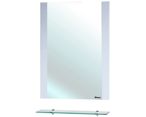 Зеркало 58x80 см белый глянец Bellezza Рокко 4613709030016