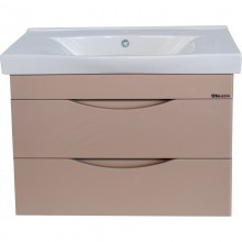 Тумба с раковиной капучино 80,5 см Bellezza Санриса 4630113180458 + 4690311076878