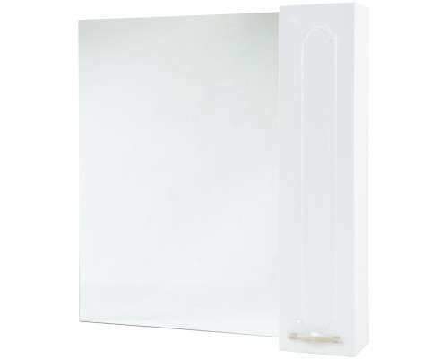 Зеркальный шкаф 84x80 см белый глянец L/R Bellezza Тиффани 4610514000012