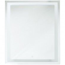 Зеркало 90x80 см белый глянец Bellezza Фабио 4610615040009
