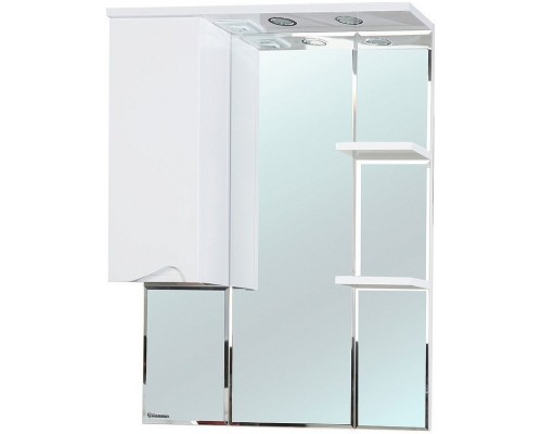 Зеркальный шкаф 75x100,3 см белый глянец L Bellezza Эйфория 4619113002014