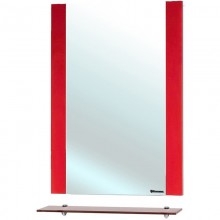 Зеркало 58x80 см красный глянец Bellezza Рокко 4613709030030