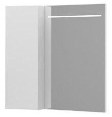 Зеркальный шкаф 78x80 см белый глянец L Belux Мадрид В 80 Ш