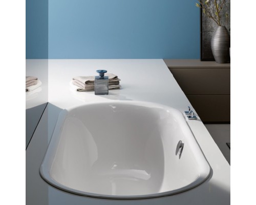Стальная ванна 180x80 см Bette Lux Oval 3466-000 PLUS с покрытием Glaze Plus