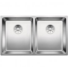 Кухонная мойка Blanco Andano 340/340-U InFino зеркальная полированная сталь 522983