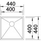 Кухонная мойка Blanco Zerox 400-IF InFino зеркальная полированная сталь 521584