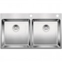 Кухонная мойка Blanco Andano 400/400-IF/A InFino зеркальная полированная сталь 522998