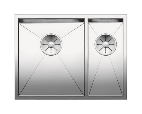Кухонная мойка Blanco Zerox 340/180-IF InFino зеркальная полированная сталь 521611