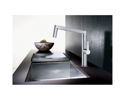 Кухонная мойка Blanco Zerox 500-U InFino зеркальная полированная сталь 521589