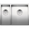 Кухонная мойка Blanco Claron 340/180-IF InFino зеркальная полированная сталь 521608