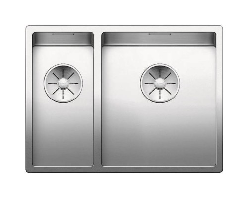 Кухонная мойка Blanco Claron 340/180-U InFino зеркальная полированная сталь 521610
