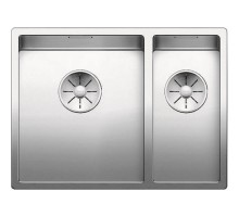 Кухонная мойка Blanco Claron 340/180-U InFino зеркальная полированная сталь 521609