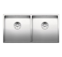Кухонная мойка Blanco Claron 400/400-U InFino зеркальная полированная сталь 521618
