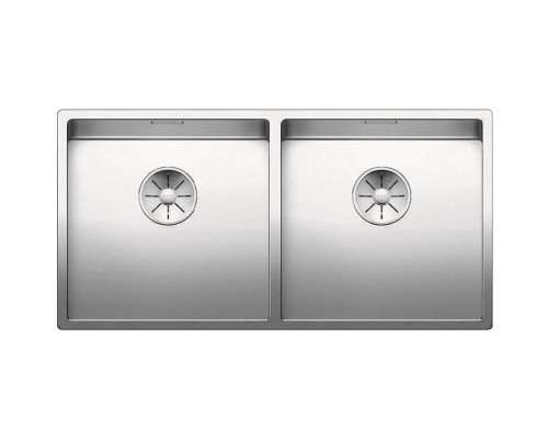 Кухонная мойка Blanco Claron 400/400-U InFino зеркальная полированная сталь 521618
