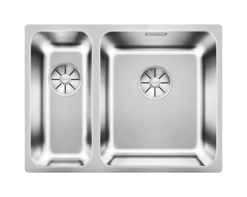 Кухонная мойка Blanco Solis 340/180-U InFino полированная сталь 526128