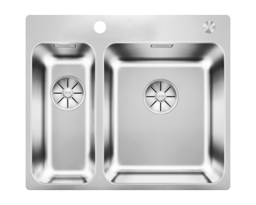 Кухонная мойка Blanco Solis 340/180-IF/A InFino полированная сталь 526132
