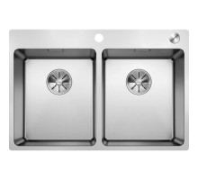 Кухонная мойка Blanco Andano 340/340-IF/A InFino зеркальная полированная сталь 525248