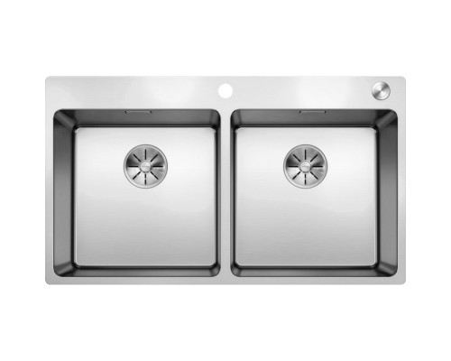 Кухонная мойка Blanco Andano 400/400-IF/A InFino зеркальная полированная сталь 525249