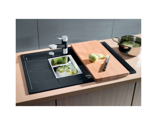 Кухонная мойка Blanco Metra 6S Compact черный 525925
