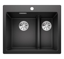 Кухонная мойка Blanco Pleon 6 Split InFino антрацит 521689