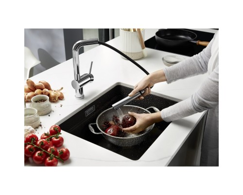 Кухонная мойка Blanco Etagon 500-U InFino антрацит 522227